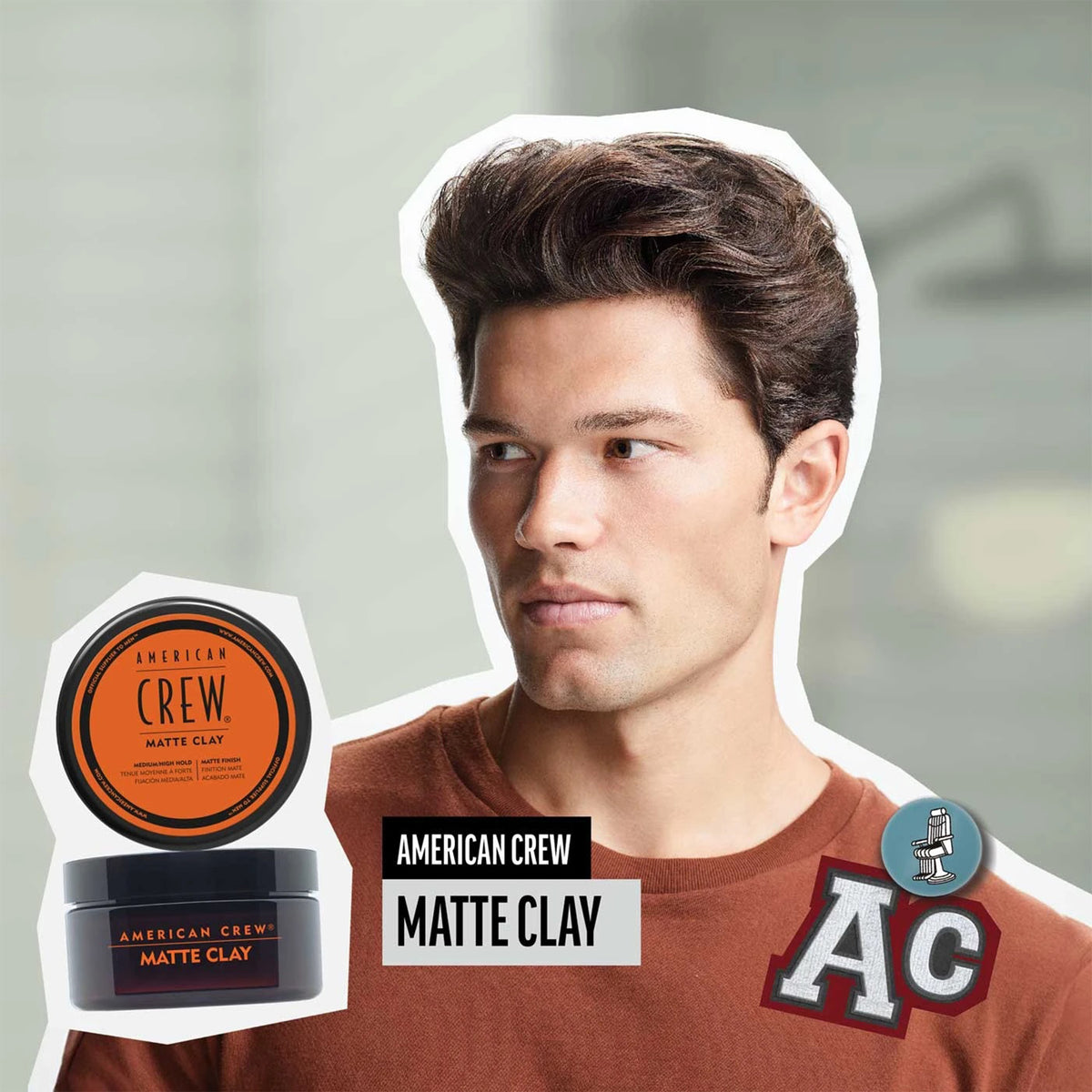 AMERICAN CREW MATTE CLAY 85G