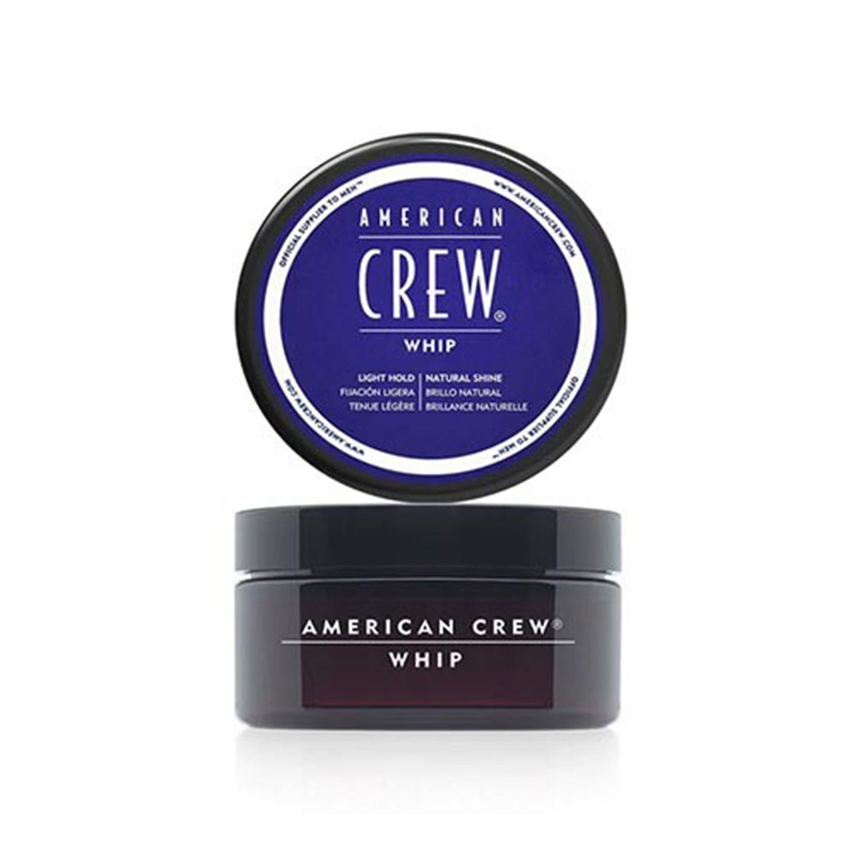 AMERICAN CREW WHIP FIXAÇÃO LIGEIRA – BRILHO NATURAL 85G