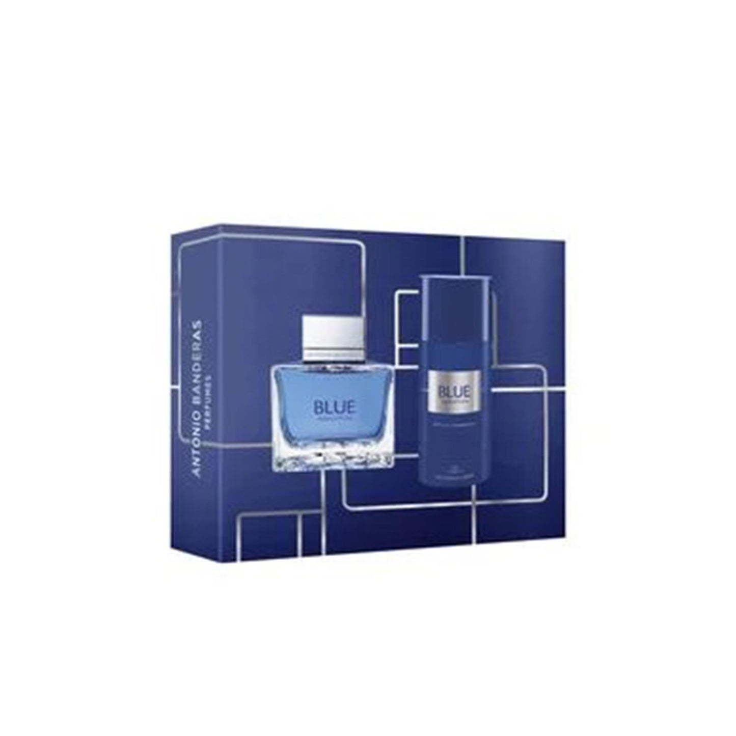 Antonio Banderas Blue Seduction Coffret Men Eau De Toilette 100 ml + Spray Desodorizante 150 ml