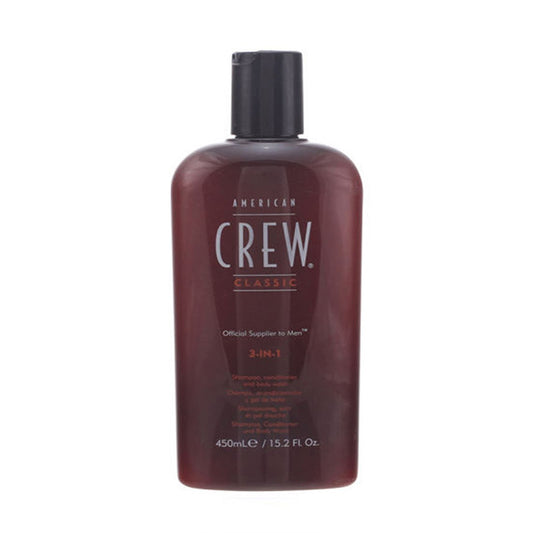 AMERICAN CREW 3-IN-1 CHAMPO E CONDICIONADOR 450ML