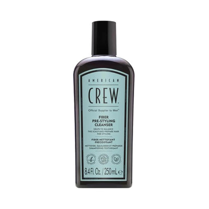 AMERICAN CREW DUO CHAMPÔ FIBER PRE-STYLING CLEANSER 250ML + FIBER 50gr