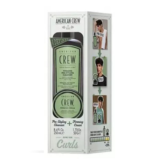 AMERICAN CREW DUO CHAMPÔ FORMING PRE-STYLING CLEANSER 250ML + FORMING CREAM 50g