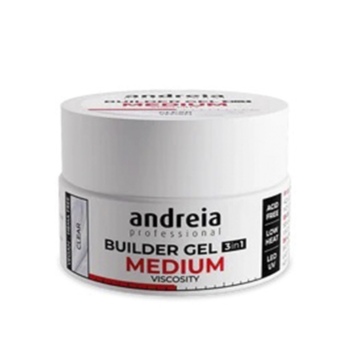ANDREIA Builder Gel Medium Viscosity Clear 22g