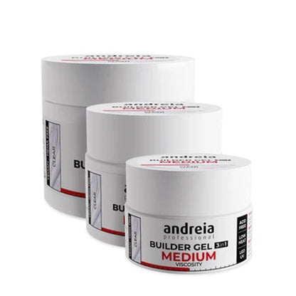ANDREIA Builder Gel Medium Viscosity Clear 22g