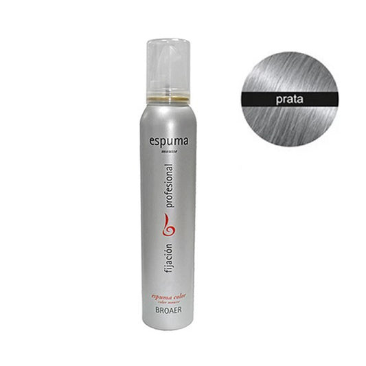 BROAER PLATA SILVER ESPUMA Cinza Claro 200ML