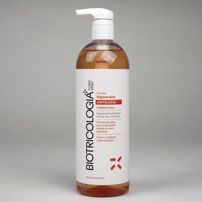 BIOTRICOLOGIA Shampo Regenerador Cabelos Oleosos 1000ml