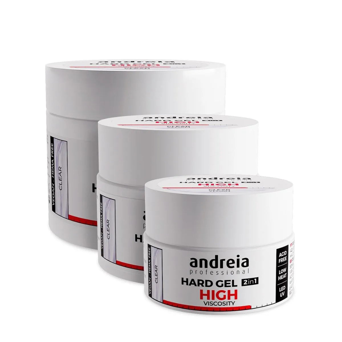 ANDREIA Hard Gel High Viscosity Clear 200gr