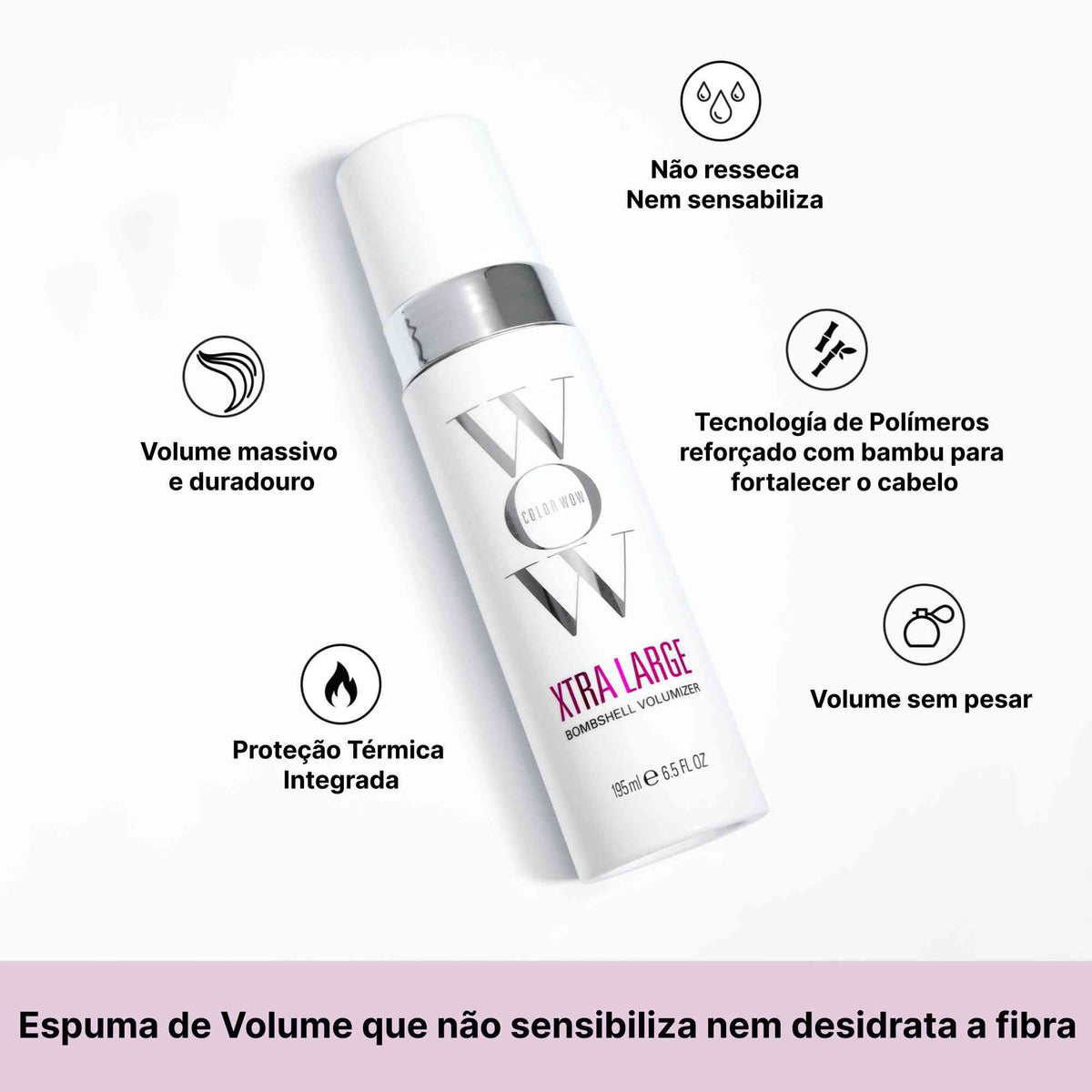 COLOR WOW XTRA LARGE BOMBSHELL VOLUMIZER 195ML