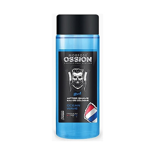 OSSION After Shave Eau De Cologne 2 in 1 Ocean Wave 400ml