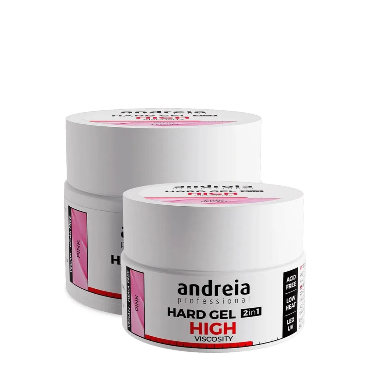 ANDREIA Hard Gel HIGH Viscosity Pink 44gr