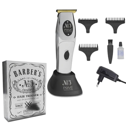 PRIVE  HAIR TRIMMER Nº3 Maquina Contornos Sem Fios