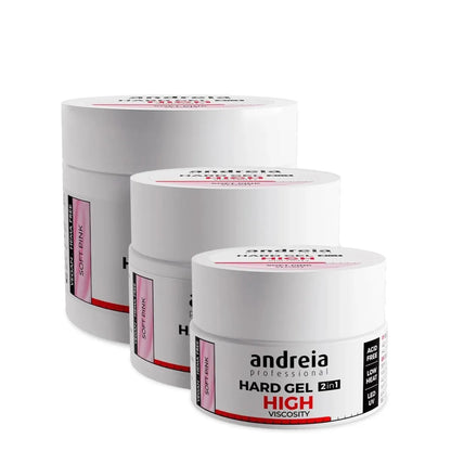 ANDREIA Hard Gel High Viscosity SOFT PINK 200gr