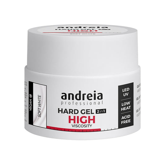 ANDREIA Hard Gel HIGH Viscosity Soft White 44g