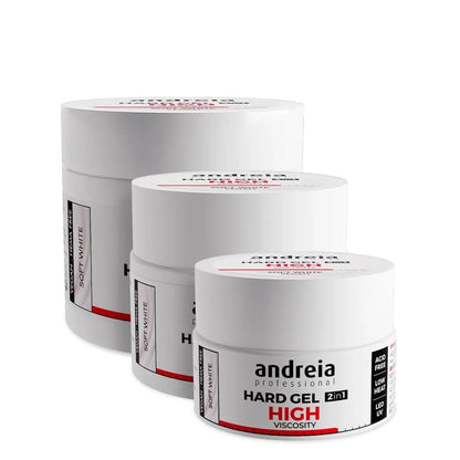ANDREIA Hard Gel HIGH Viscosity Soft White 44g