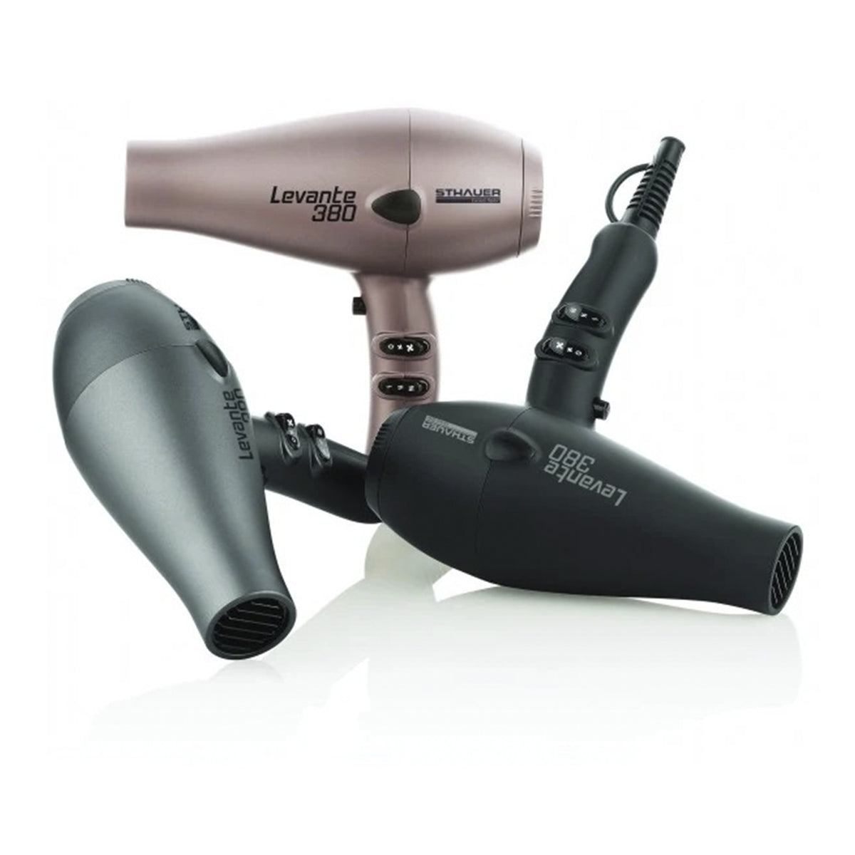 STHAUER LEVANTE 380 PROFESSIONAL LUXURY SILVER  SECADOR CABELO