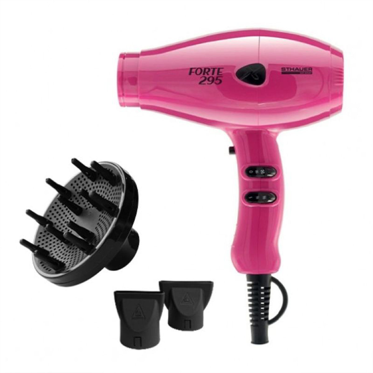 STHAUER FORTE 295 SECADOR DE CABELO + Difusor Pink