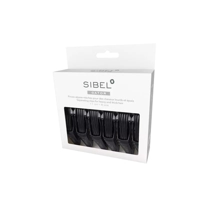 SIBEL GATOR CLIPS STRONG 11CM X 6 MOLAS (JACARÉ)